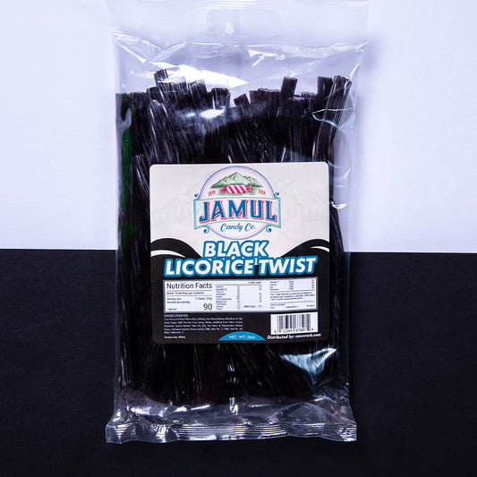 Jamul Candy Co. Black Licorice 16 OZ | 12pcs image 0