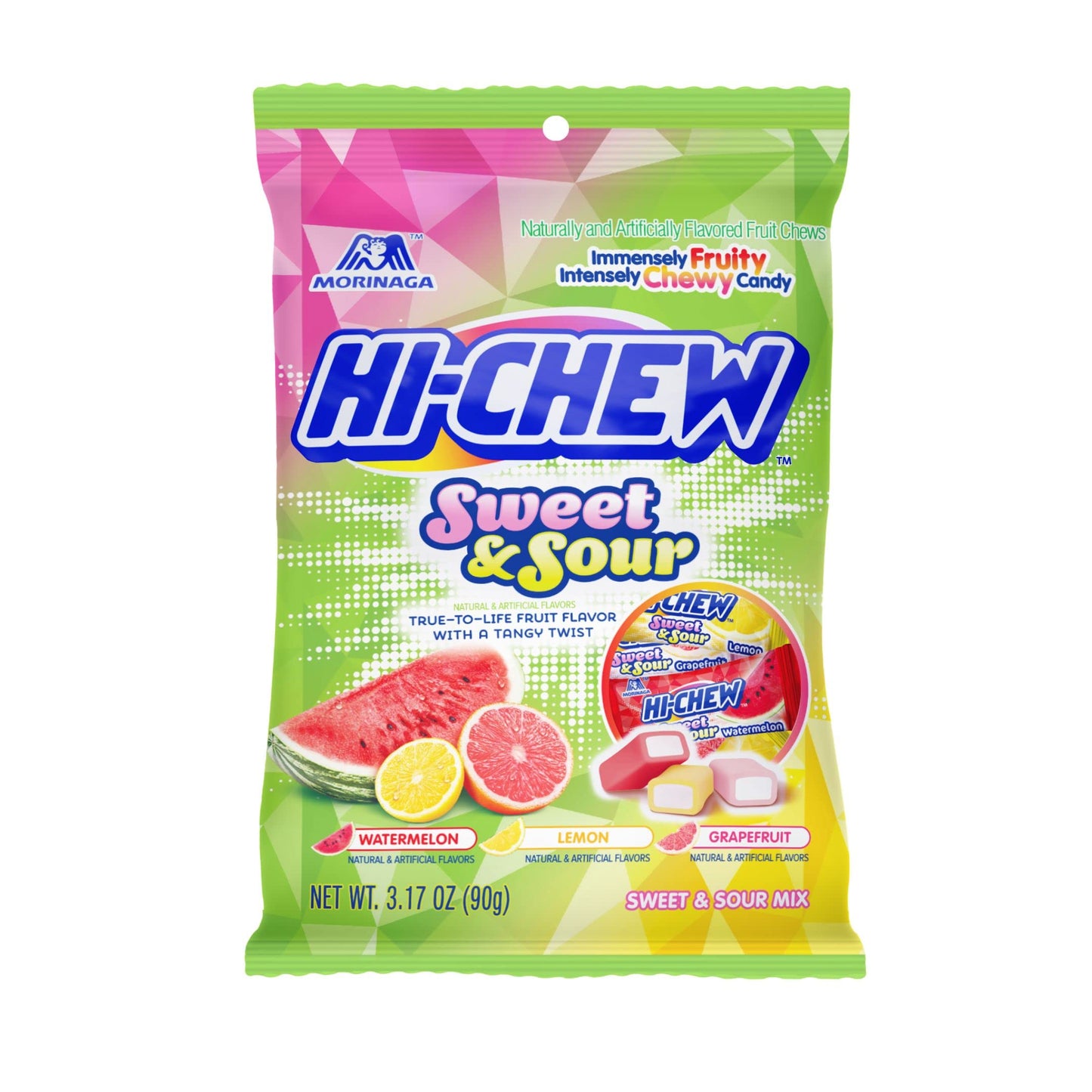 HI-CHEW Sweet & Sour Mix, 8 Bags, 3.17 oz image 0