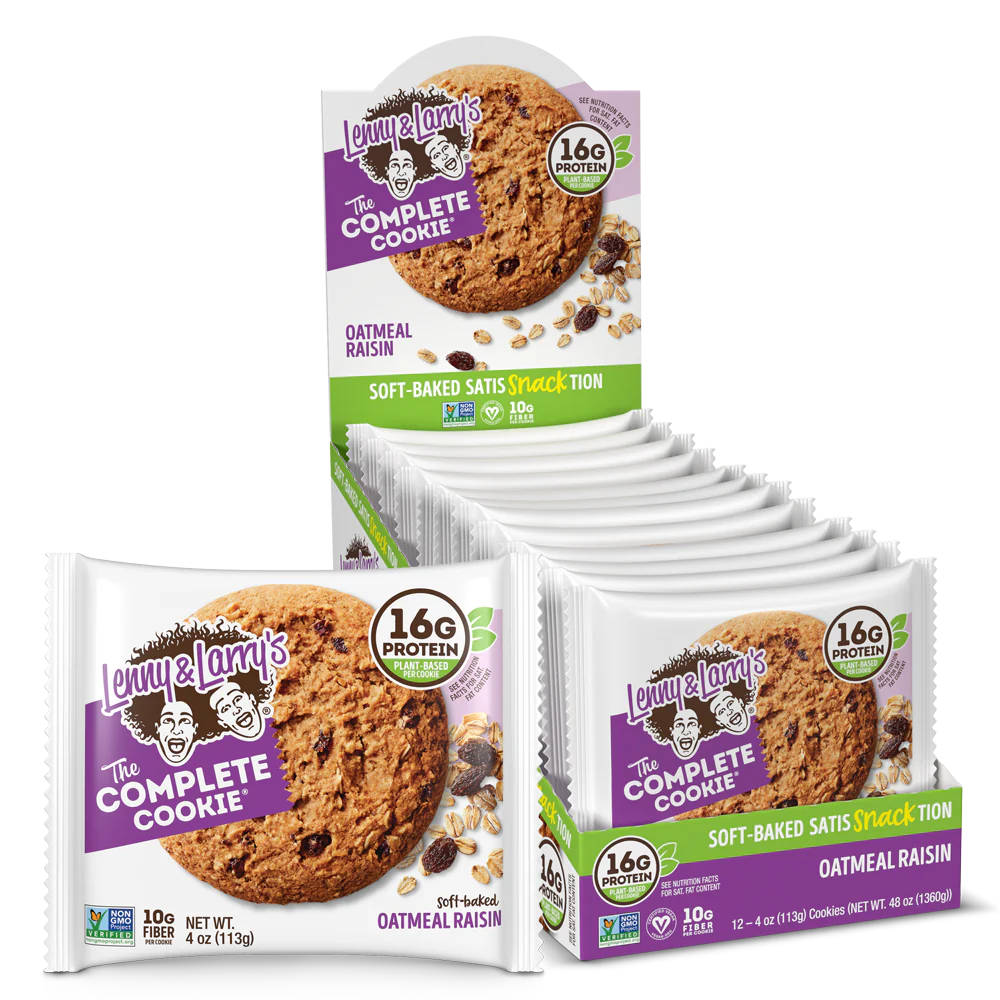 The Complete Cookie - Oatmeal Raisin - 4oz | 12 pcs image 0