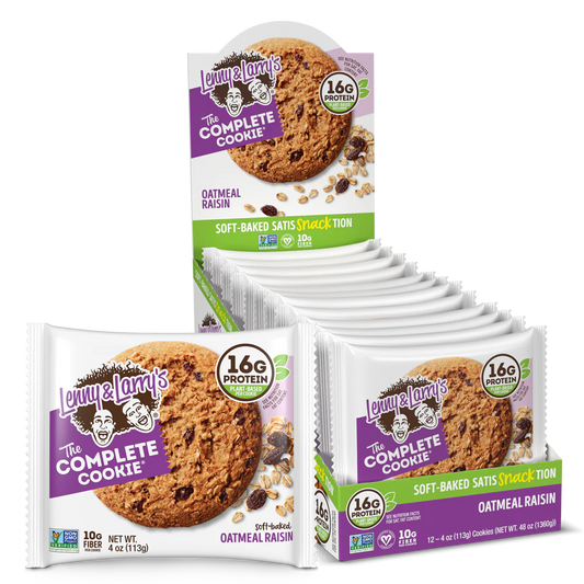 The Complete Cookie - Oatmeal Raisin - 4oz | 12 pcs image 0