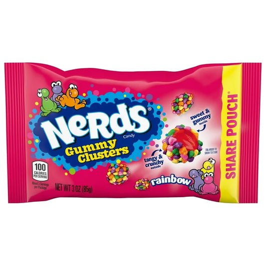 NERDS Gummy Clusters - Rainbow 3 oz 12-Pack image 0