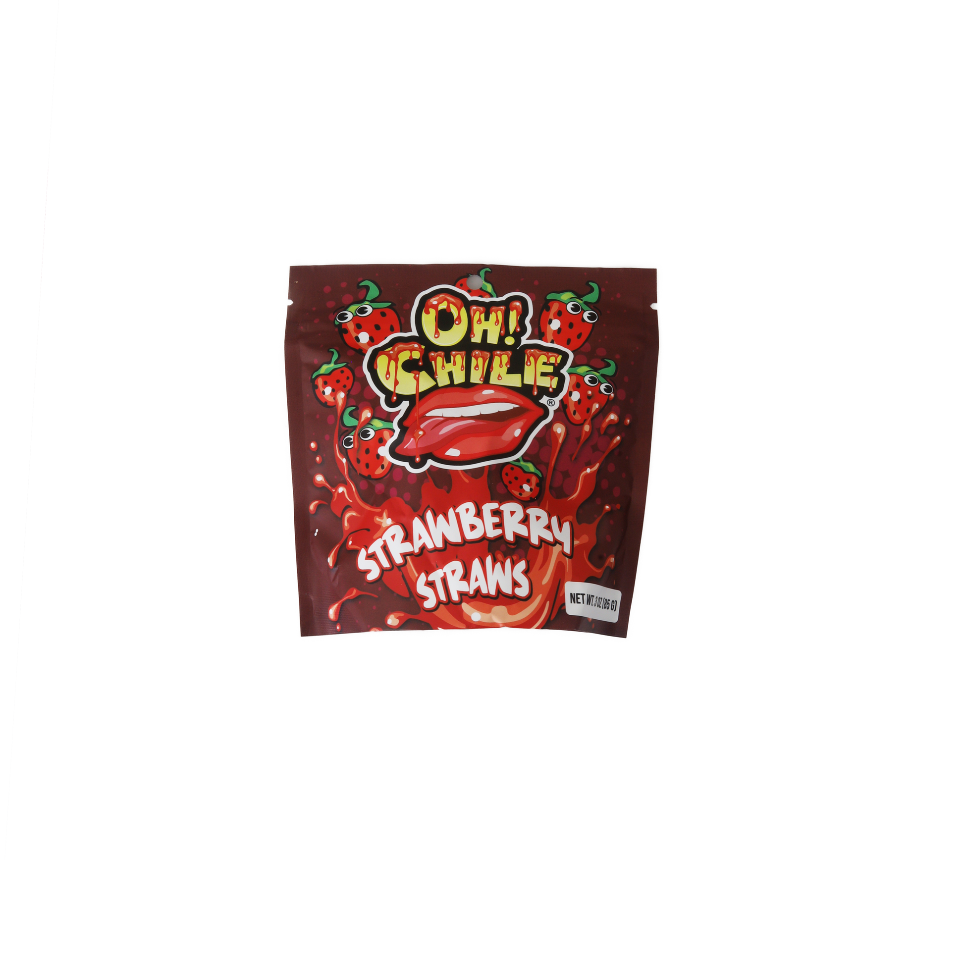 Oh! Chile Strawberry Straws 3 oz | 12pcs image 0