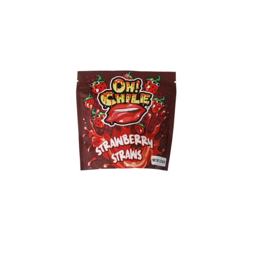 Oh! Chile Strawberry Straws 3 oz | 12pcs image 0