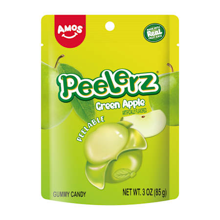 Peelerz – Peelable Green Apple Gummy (12 bags) image 0