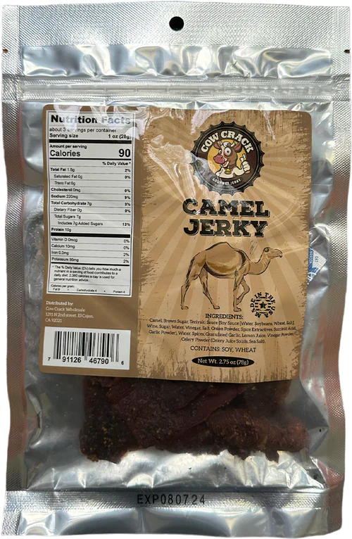 Cow Crack Camel Jerky 2.75 Oz