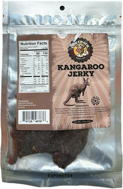 Cow Crack Kangaroo Jerky 1.75 Oz