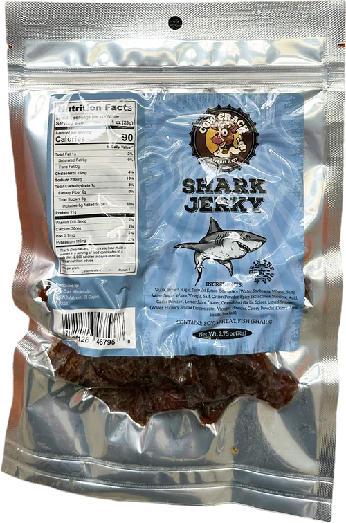 Cow Crack Shark Jerky 2.75 Oz