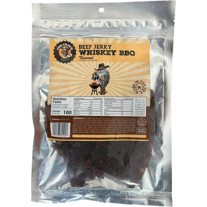 Cow Crack Whiskey BBQ Beef Jerky 3 oz