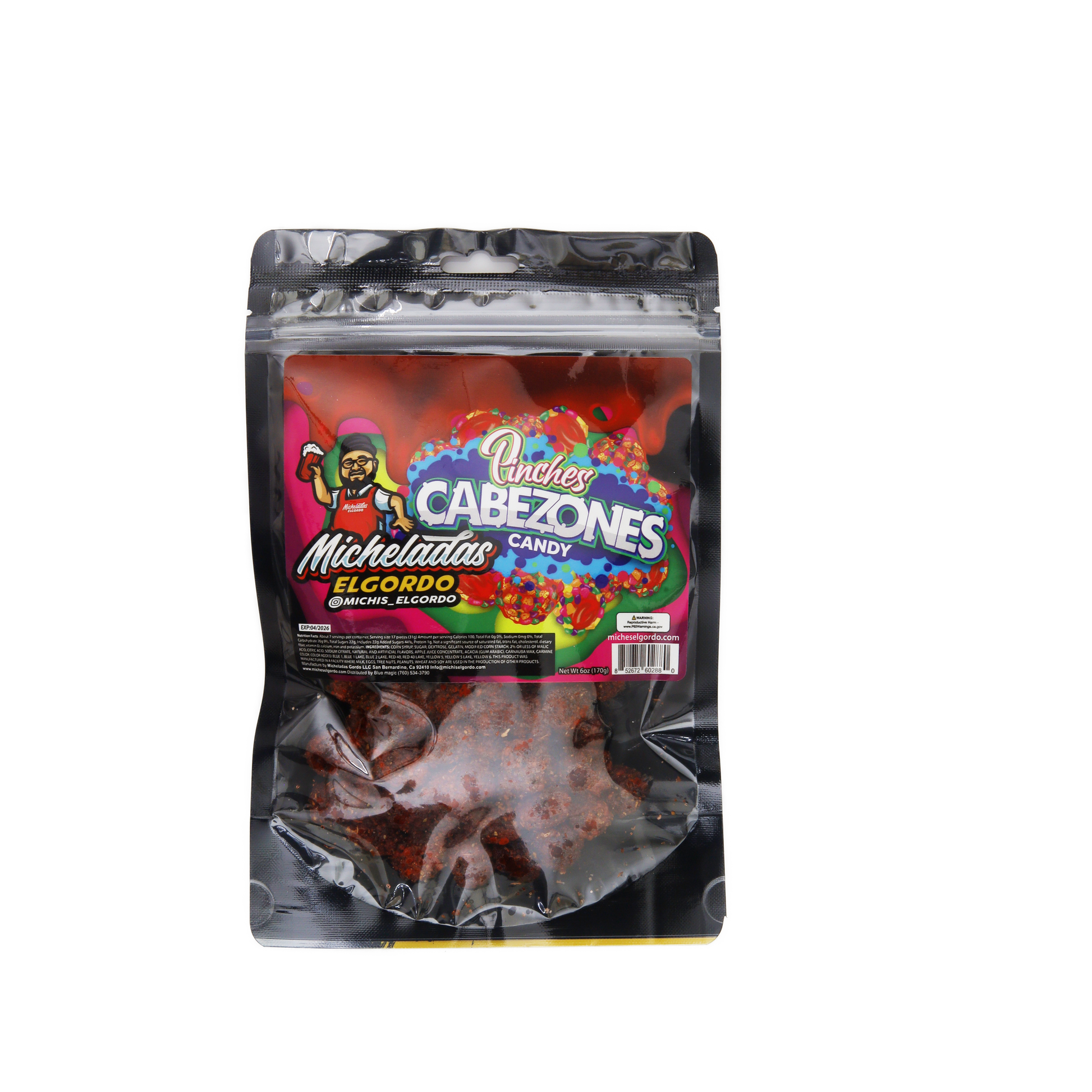 Micheladas El Gordo Pinches Cabezones Candy | 1bag image 0