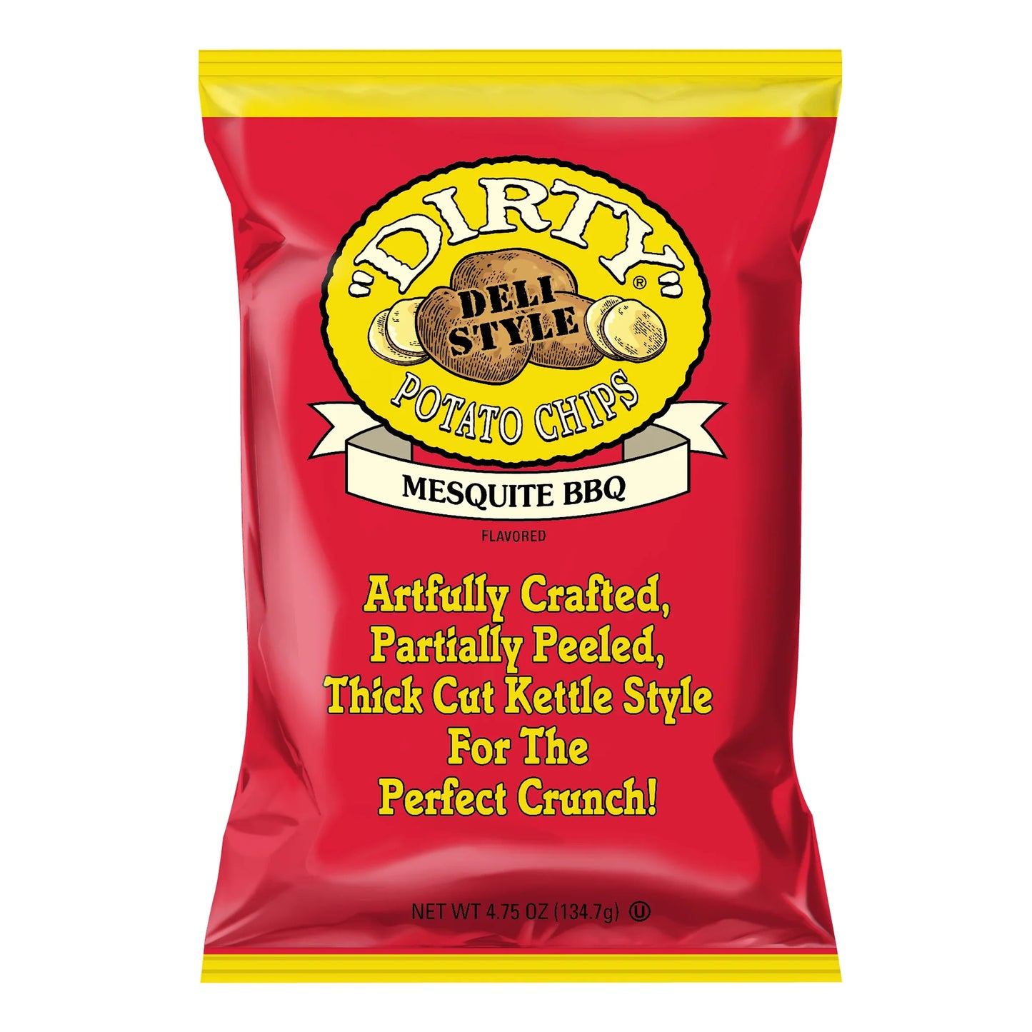 Dirty Potato Chips MESQUITE BBQ 2 oz | 25pcs image 0