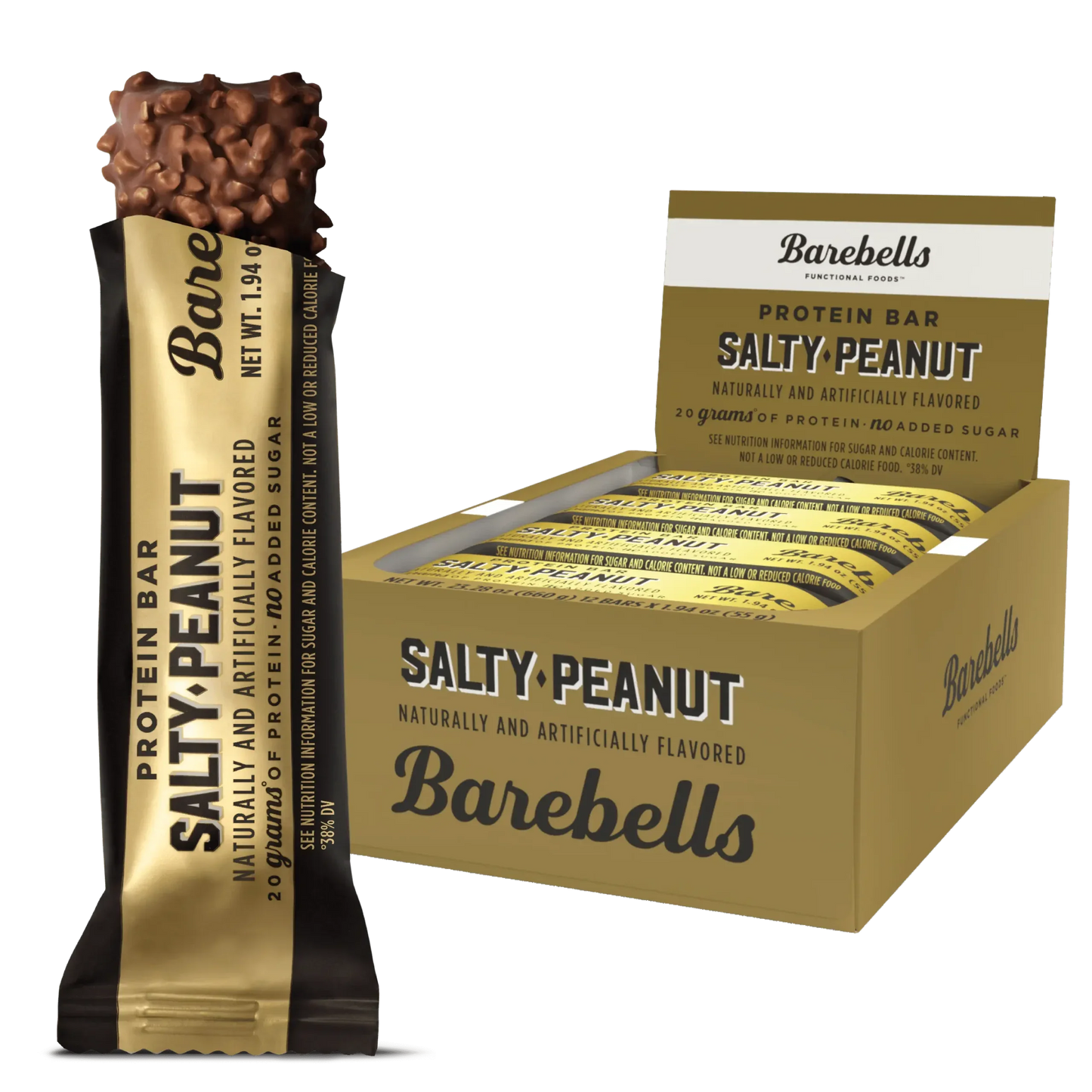 Barebells Protien Bar- Salty Peanut (12 pack) image 0