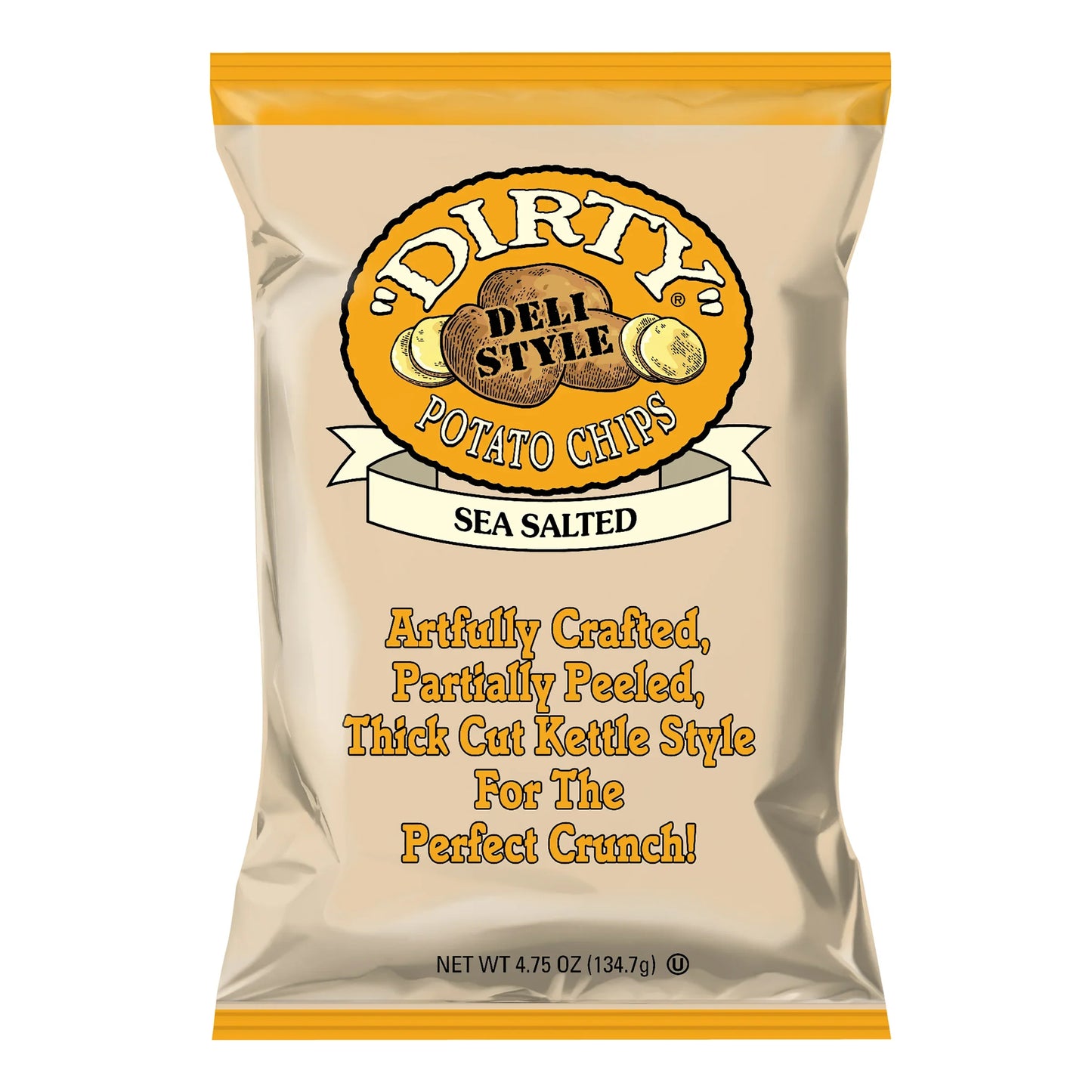 Dirty Potato Chips Sea Salted 2 oz | 25pcs image 0