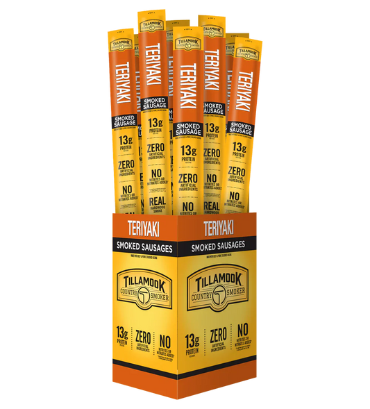 Tillamook Smoked Sausages - Teriyaki - 24 pcs image 0