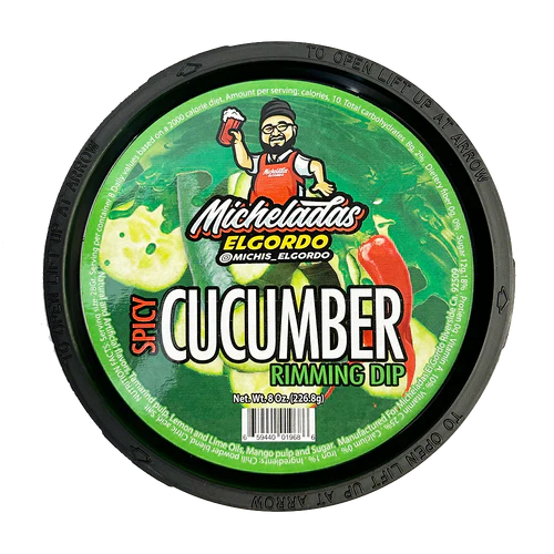 Micheladas El Gordo Spicy Cucumber Rimming Dip