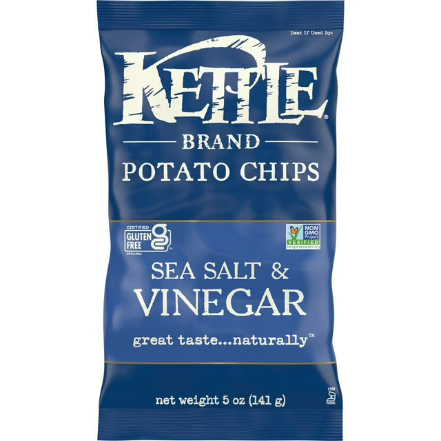 Kettle Chips - Sea Salt & Vinegar 5 oz  | 15pcs image 0
