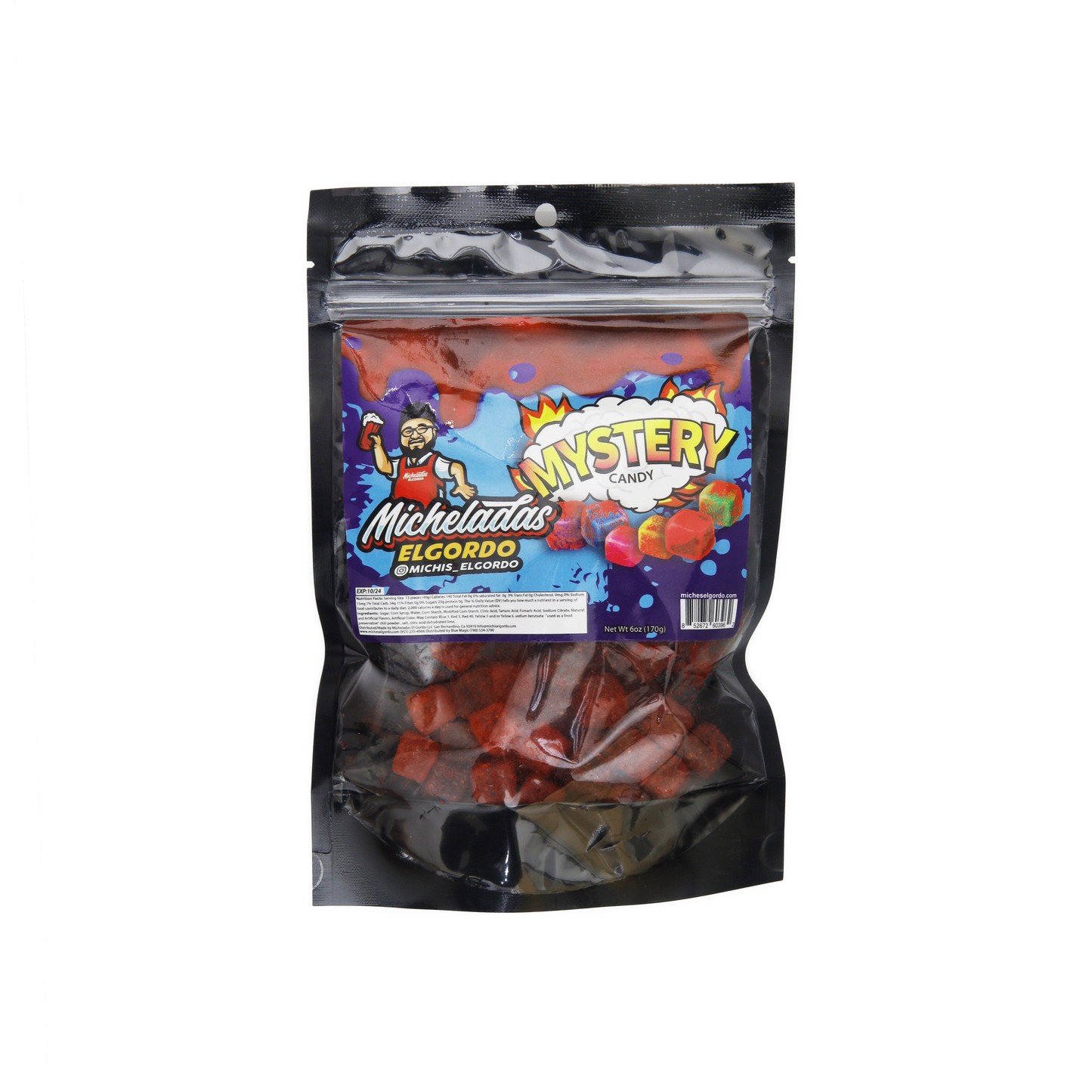 Micheladas El Gordo Mystery Candy 8 OZ | 1bag image 0
