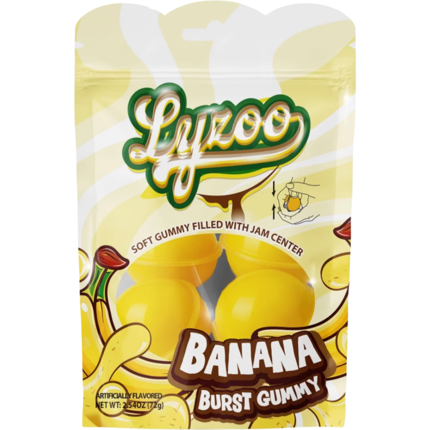 Lyzoo Banana Burst Gummy